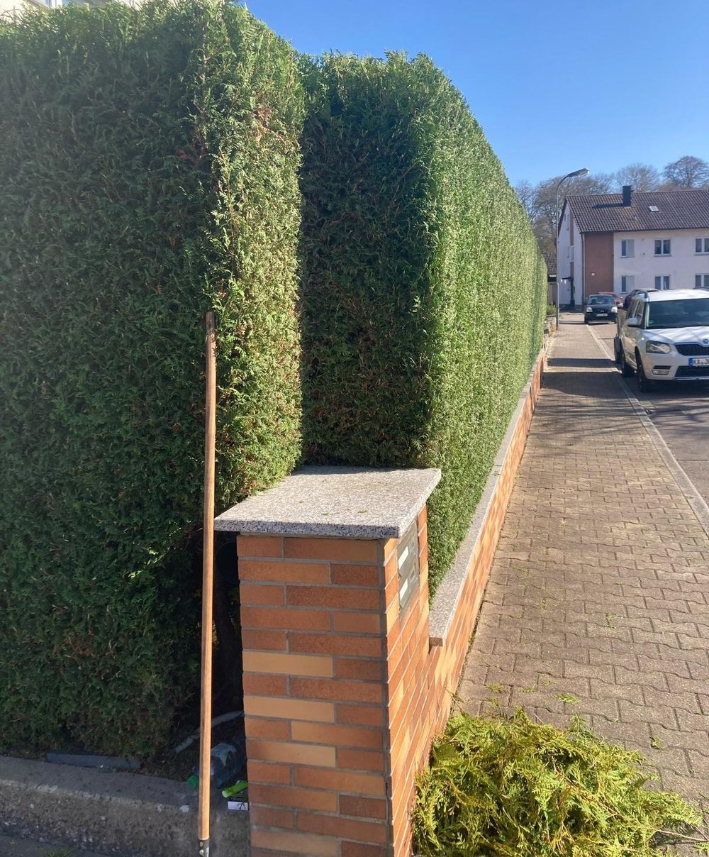 Sauber abgeschlossene Außenarbeiten an einem Wohnhaus in der Region Heilbronn